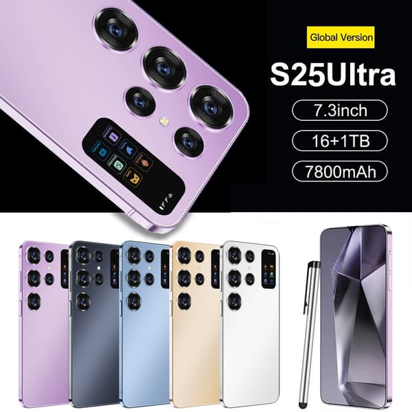 S25 Ultra 6,8-tommer 1+16 alt-i-én smartphone white