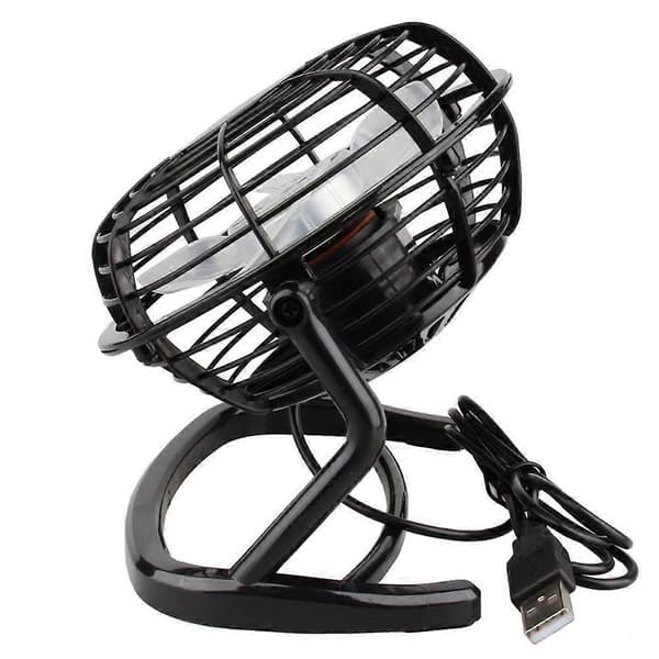 4-tommers Bærbar Mini USB Lille Køleventilator til Skrivebord