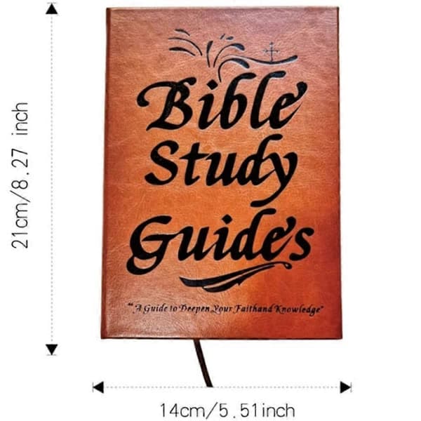 Bibelsk studieguide - En guide for å utdype din tro og kunnskap, 66-siders bibel