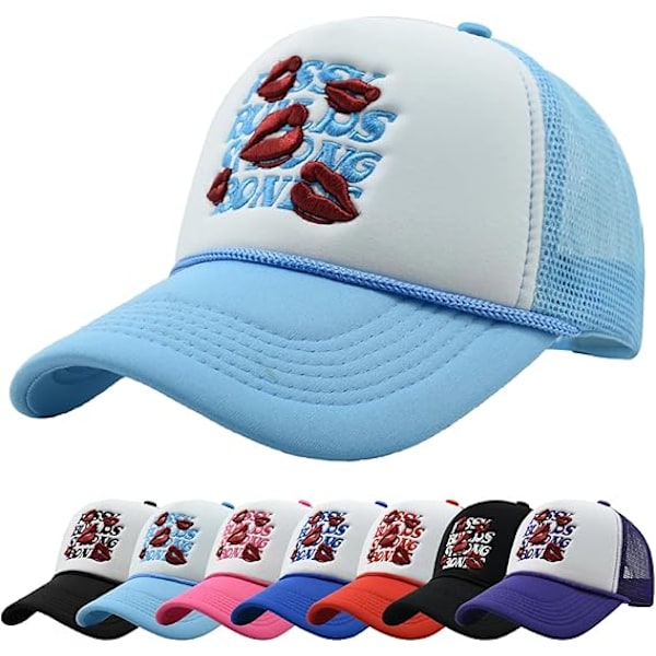 Basebollkepsar, udda broderade hattar, unisex hiphop-truckerkepsar