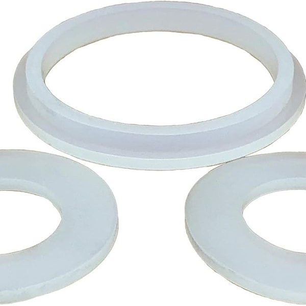 3 stk. Tilkoblingsforseglinger Pakninger Skiver for Coleman for Lay-Z-spa, A og B/C Tilkoblingsforseglinger Pakninger (hvit)