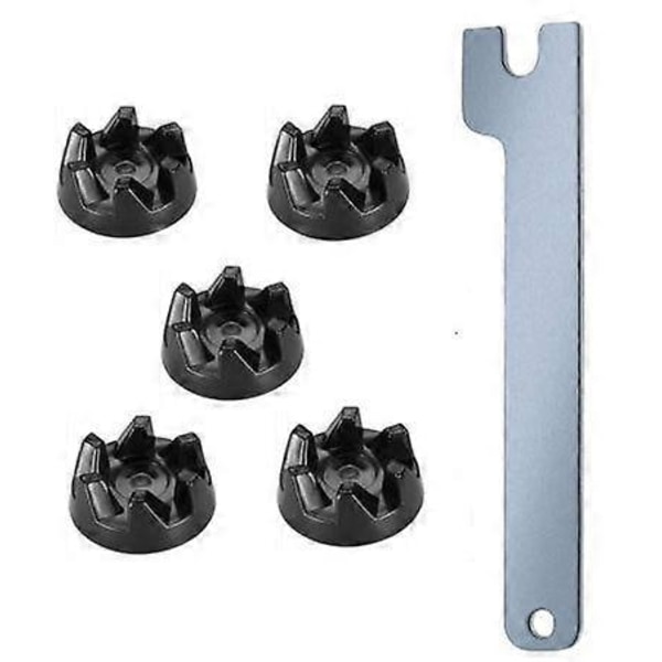 KitchenAid Blender Koblings Udskiftningsdele (6 pakker) - 9704230 Blender Kobling med 1 Skruenøgle s202