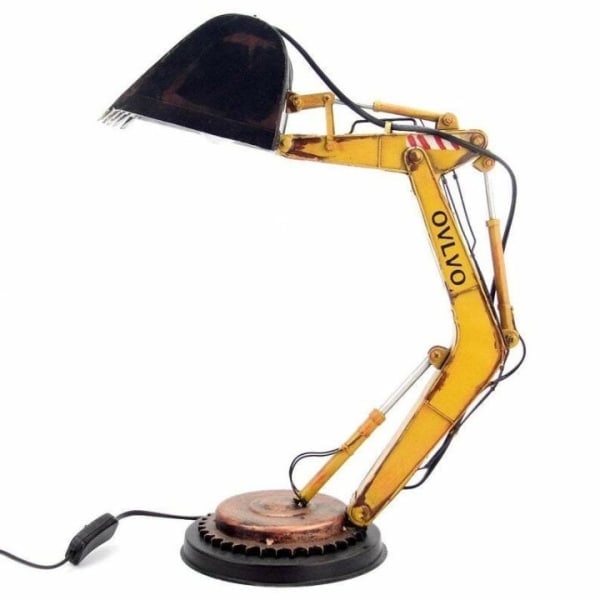Gravemaskine skrivebordslampe unik bordlampe LED 20*12*12cm