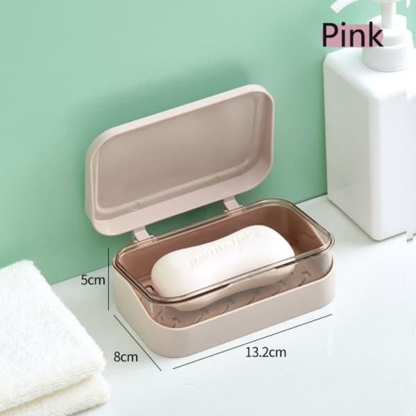 Plast Tvålkopp ROSA - rea Rosa