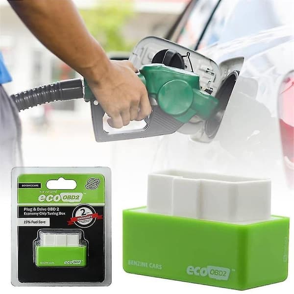 Eco Obd Obd2 Økonomisk Drivstoffsparer Tuning Boks Chip Enhet For Bensinbil Gassbesparende