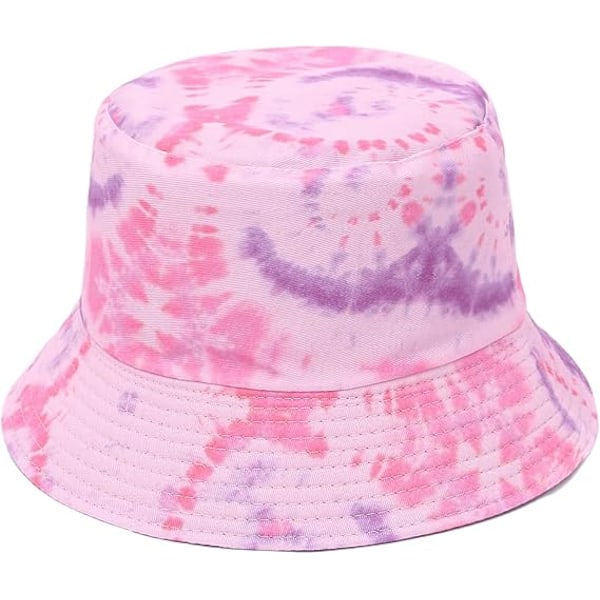 Sommar bucket hat Bomull dubbelsidig batik bucket hat