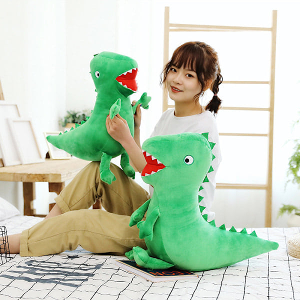 48cm Dinosaur Peppa Pig Anime Vihreä Pehmolelu