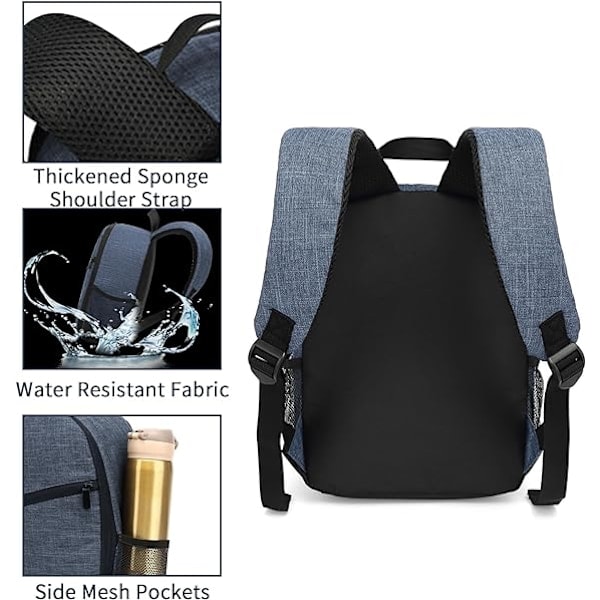 Pieni kamerareppu peilittömälle kameralle ulkoiluun, matkustamiseen, valokuvaukseen, unisex-kameralaukku, yhteensopiva Sony/Canon/Nikon/Fuji -kameroiden kanssa