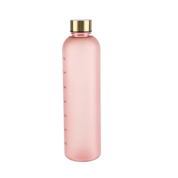 1000 ml:n suuri, himmeä urheilujuomapullo ulkokäyttöön