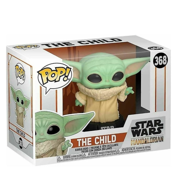 Star Wars Baby Yoda figur Söt statyett leksak prydnad hem skrivbord dekoration present