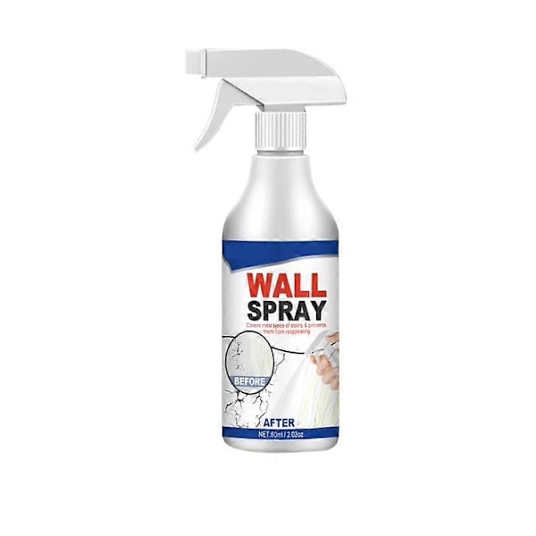 Väggfärgsspray för hushåll Bruksfri Aldehydfri Säker ingredienser för reparationsverktyg för hushållsväggar