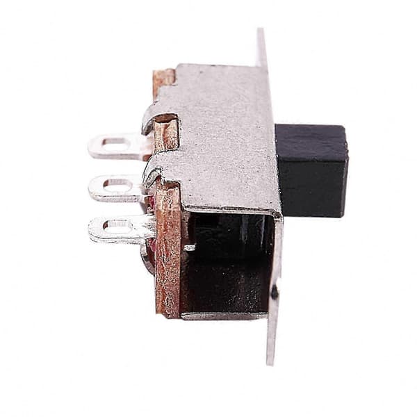 5 stk. SPDT Mini Slide Switch SS12F15G3 On-Off 2 Position Panel Mount Loddeben