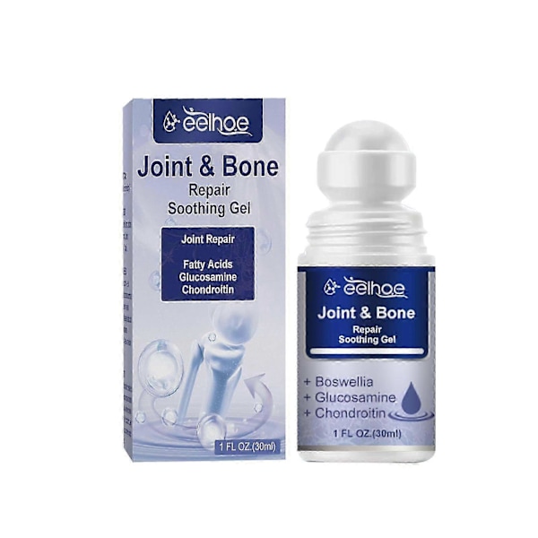 Ledvårdsgel för att lindra smärta i handled, knä, ländrygg, muskler och ben, massagevård 30 ml