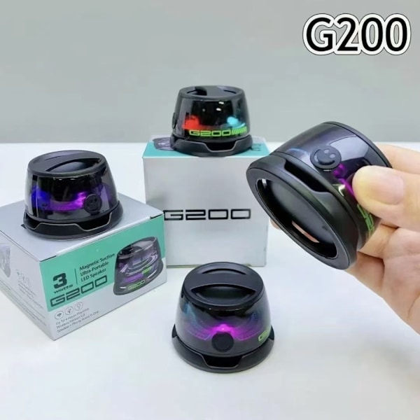G200 ny magnetisk Bluetooth-högtalare gränsöverskridande e-handel bästsäljande privat modell trådlös utomhus hög volym