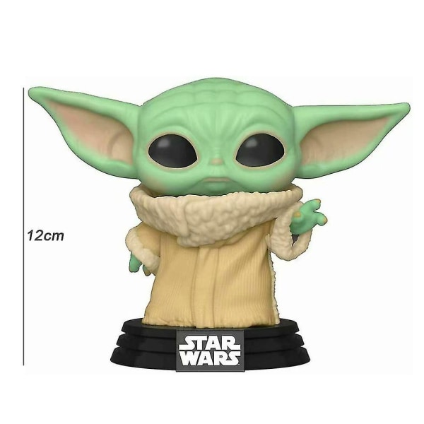 Star Wars Baby Yoda figur Söt statyett leksak prydnad hem skrivbord dekoration present