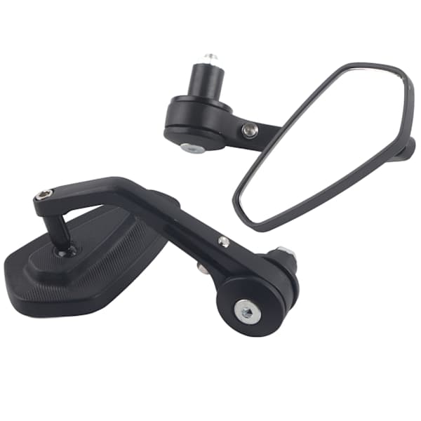 2 st Universal Motorcykel 7/8\" Styre Aluminium Backspeglar