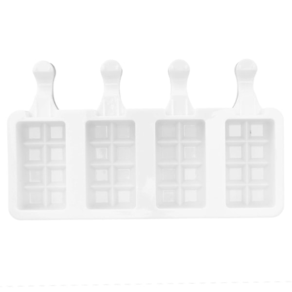 Silikon 4-håls DIY isglassform för köksredskap
