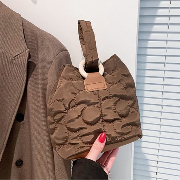 Axel Crossbody Taske Messenger Taske KAFFE - spot salg coffee
