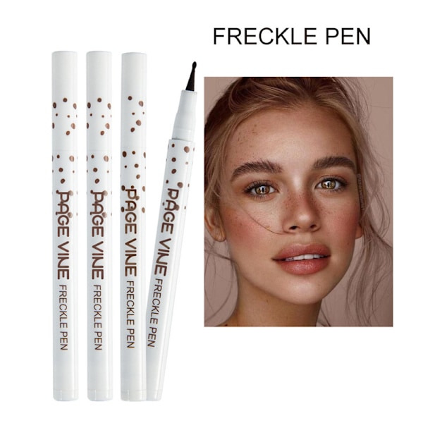Ny naturlig simulering färg rendering inte lätt att blekna smink fräknar penna färg 1