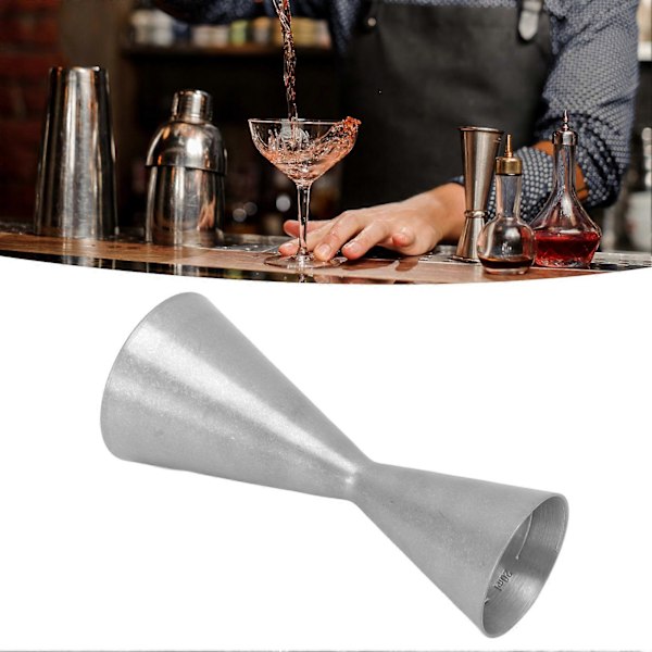 Cocktail Jigger Rustfrit Stål Integreret Dobbelt Shot Japansk Cocktail Målekop til Bar Hjem