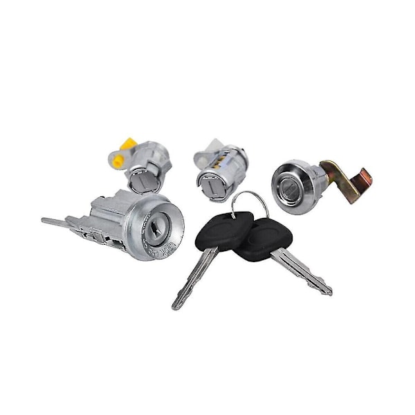 Uusi virtalukon sylinteri ja ovien lukot ja lukko 2 avaimella Pickup Rn85 Ln106 1988-1997