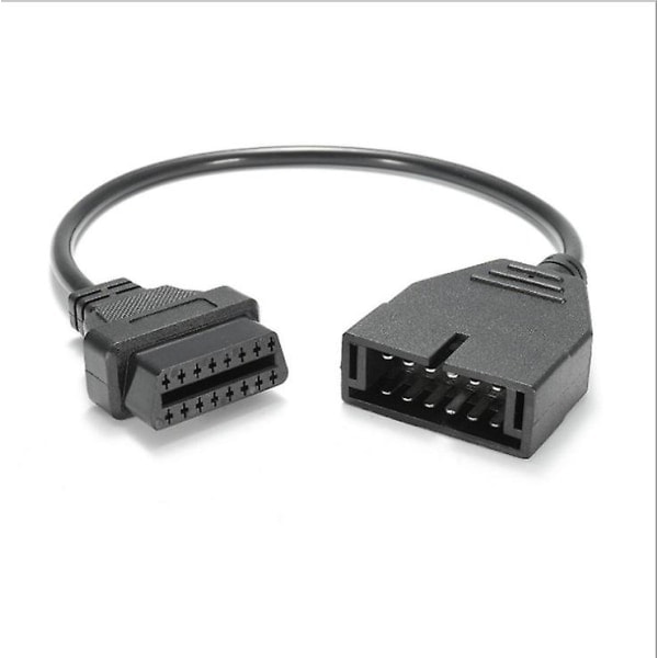 Chevrolet Gmc Obd2 -skannerin autodiagnostiikkatyökalu 12-nastainen Obd1 - Obd2 16-nastainen adapteriliitäntäkaapeli autodiagnostiikkatyökalun kaapeli