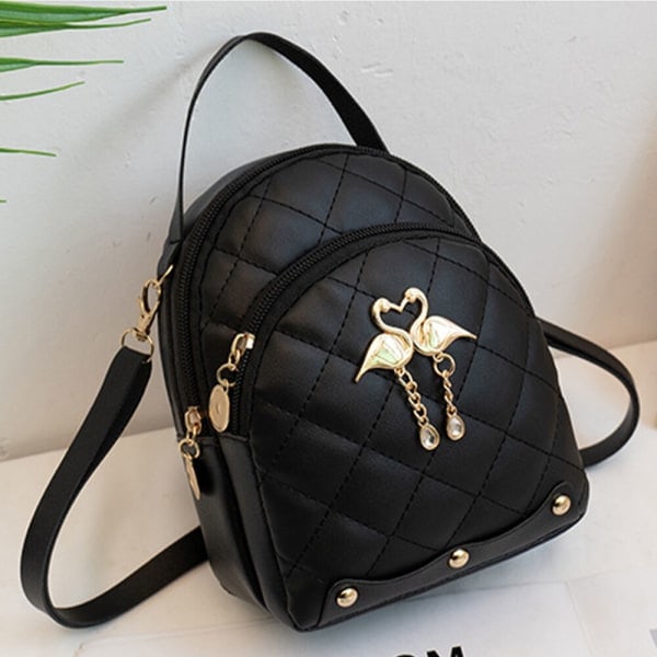 Varkaudenestoreppu irrotettava Multi Pockets -reppu - korkealaatuinen musta 15x7x18cm/5.91x2.76x7.09\"