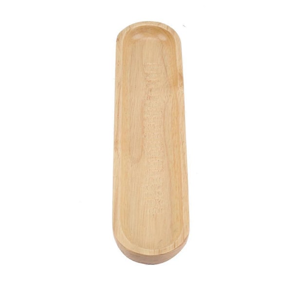 Elegant Skibsform Sushi Bakke Snacks Desserter Træ Serveringsfad til Hjem Restaurant 27*6*2cm