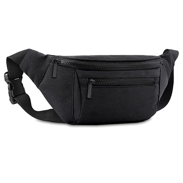 Fanny Pack för Kvinnor - Trendig Midjeväska, Bältesväska för Resor, Promenader, Löpning, Vandring, Cykling, Lätt att Bära Telefon, Plånbok