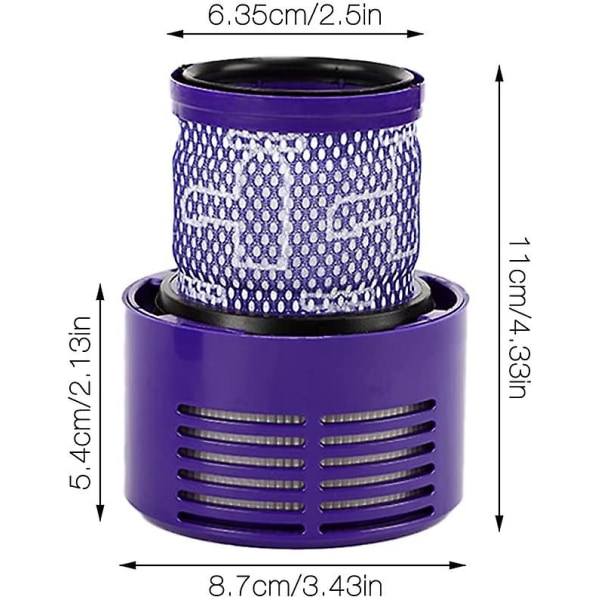 Filterskiftefilter for Dyson støvsuger V10
