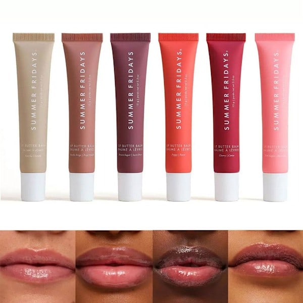 Summer Fridays Lip Butter Balm Ny med Förseglad Ask VANILLA 1pcs