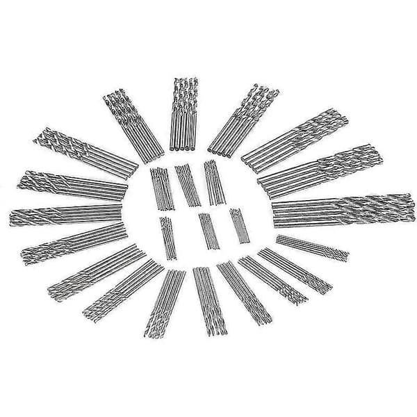 150 stk. spiralbor sæt Hss Titanium Micro Drill Micro Bit Sæt Værktøj 0,4 mm-3,2 mm til træ, metal