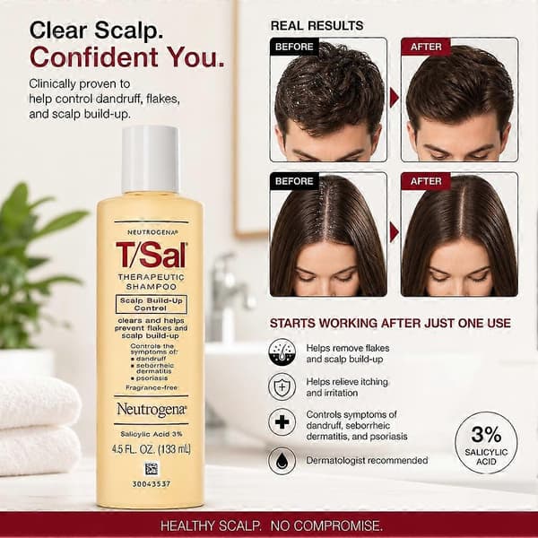 Neutrogena T/sal Terapeutisk Shampoo - 133ml