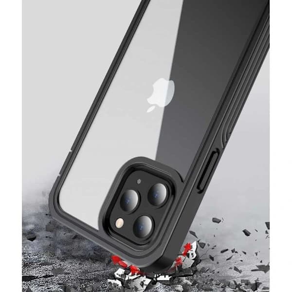 iPhone 12 Full-Coverage Premium 3D Klar Beskyttelsesetui