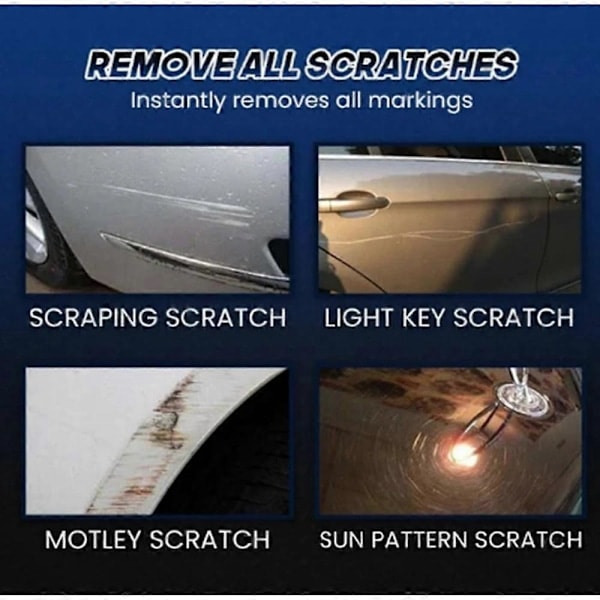 Keramisk Nano Reparationsspray för Bil, Reparera Lack, Rengöring, Dekontaminering, Polermedel, Beläggningsmedel, Kristallvax, Bilvård, 2 set