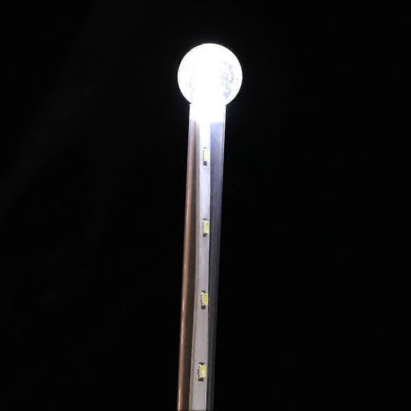 x 25 LED Solar Spike Lys til Udendørs Haveplæne, Hvid