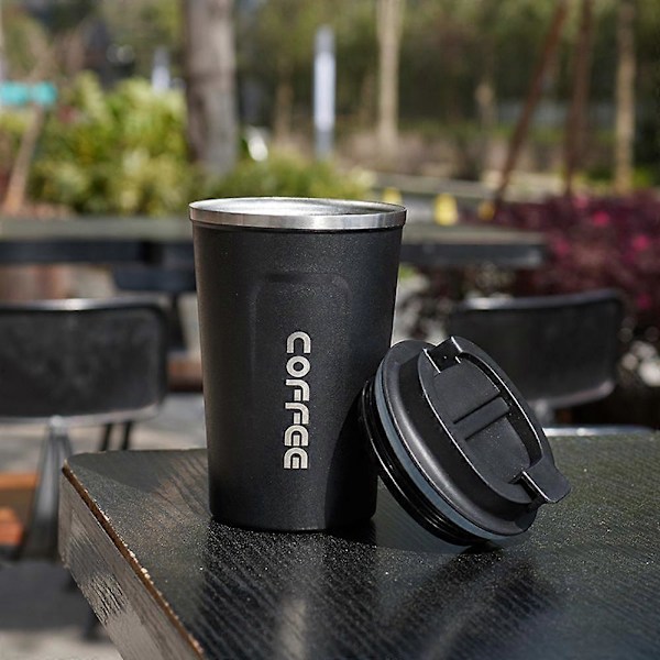 Resemugg Classic Grande - termomugg - isolerande mugg - 510ml - håller 6 timmar varm, 12 timmar kall - 100% läckagesäker - lätt Quick-Press