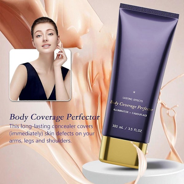 Body Coverage Perfector, Peitevoide tatuoinneille, vedenkestävä, siirtymätön peitevoide vartalolle, pitkäkestoinen vartalomeikkivoide 4