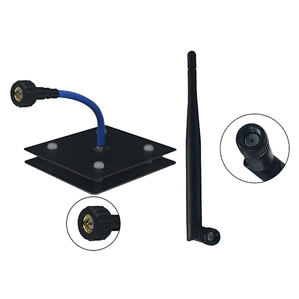5.8g 14dbi High Gain Directionel Patch Antenne Sma+5.8g Antenne Til Fastvinget Fpv Racing Drone Quadcopter Multicopter B