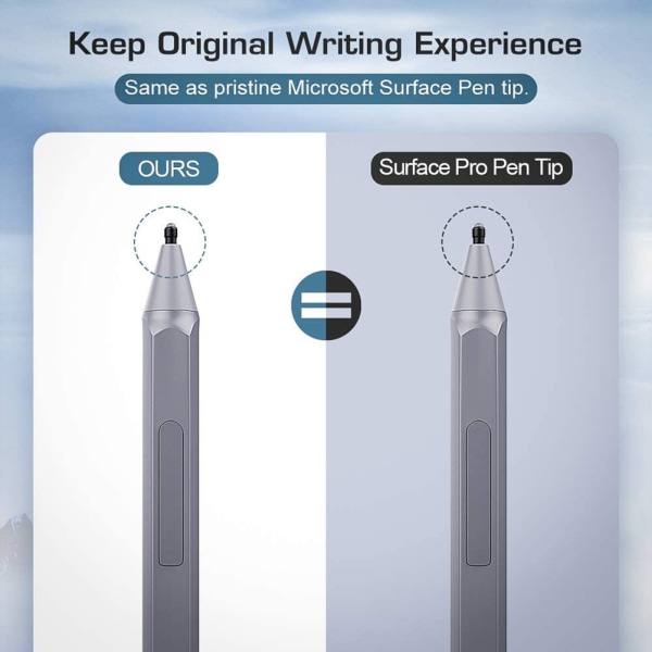 3 Stk Pen Spids til Surface Pen Spids Erstatningssæt HB Pen Nibs