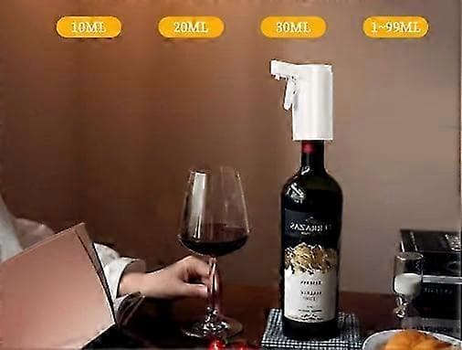 Drikkedispenser for sprit, Smart Dispenser Alkohol (svart) White