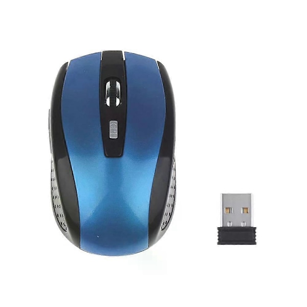 RYRA 2.4GHz Trådlös Mus Justerbar DPI Mus 6 Knappar Optisk Gaming Mus Spelmus Trådlösa Möss med USB-mottagare för PC