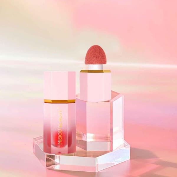 Flydende rouge-makeup til kinderne Shimmer Finish 1