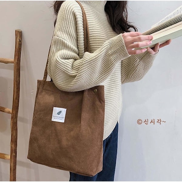 Tchh-Dayup Manchester Tote Bag för Kvinnor och Flickor, Canvas Axelväska
