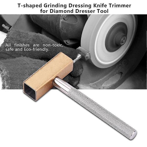 T-format slipblad för diamantbryning