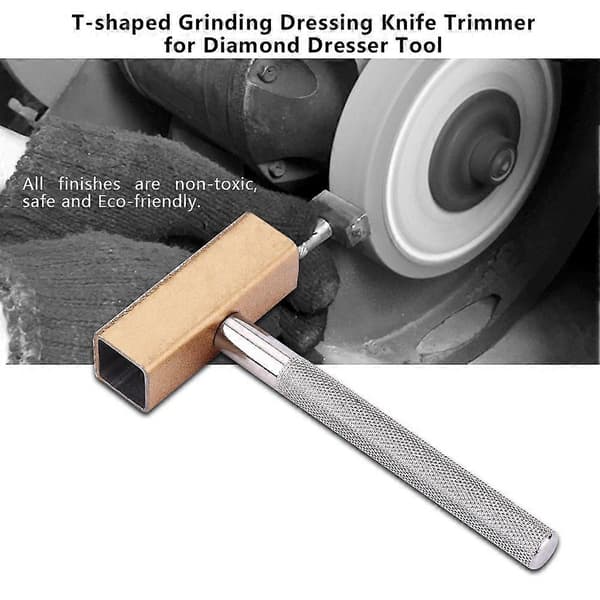 T-formet slibeblad til diamantslibning