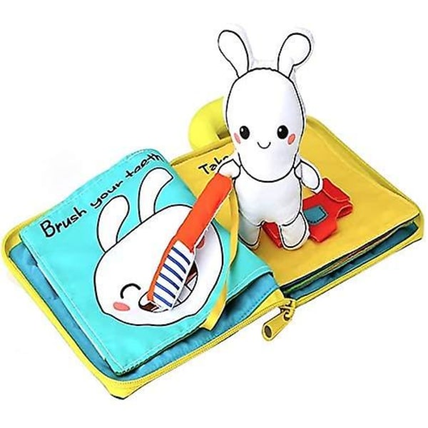 My Quiet Books Ultra Soft Baby Books Touch Feel For Mave Time