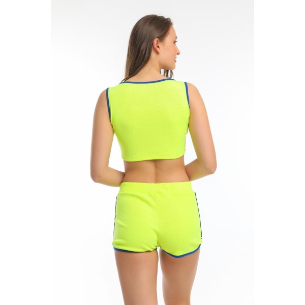 Crop top ja set- Högstaberg Yellow l