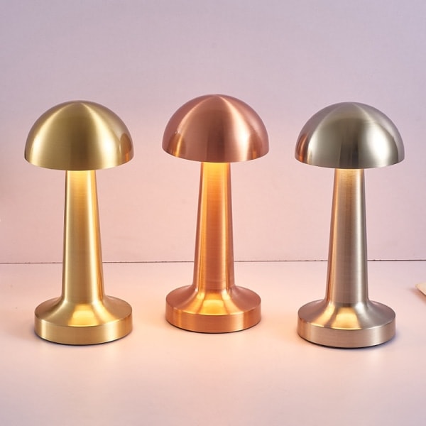 Laddningsbar LED-bordslampa med beröringssensor, skrivbordslampa, sänglampa, restaurang