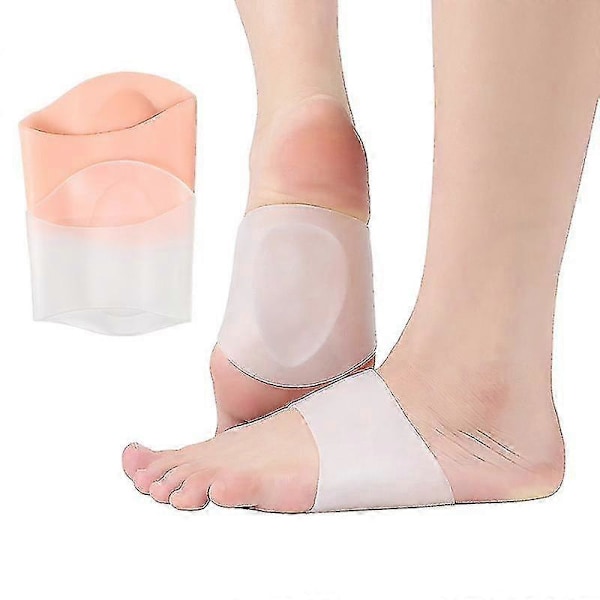 Arch Support Sleeves Plus - Doktorutviklede støtteinnlegg for flate føtter for menn og kvinner - 2 stk. - Lindring av smerter i fotbuen - Stor/xl PXCL